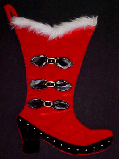 High Heel Christmas Stockings