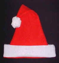 Santa Claus Hats Personalized Felt