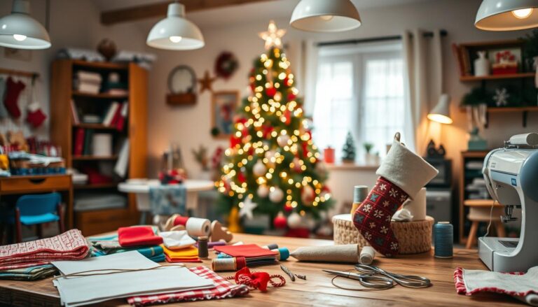 how do you make a christmas stocking