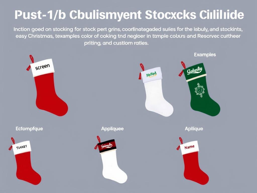 Christmas Stockings Customization Options
