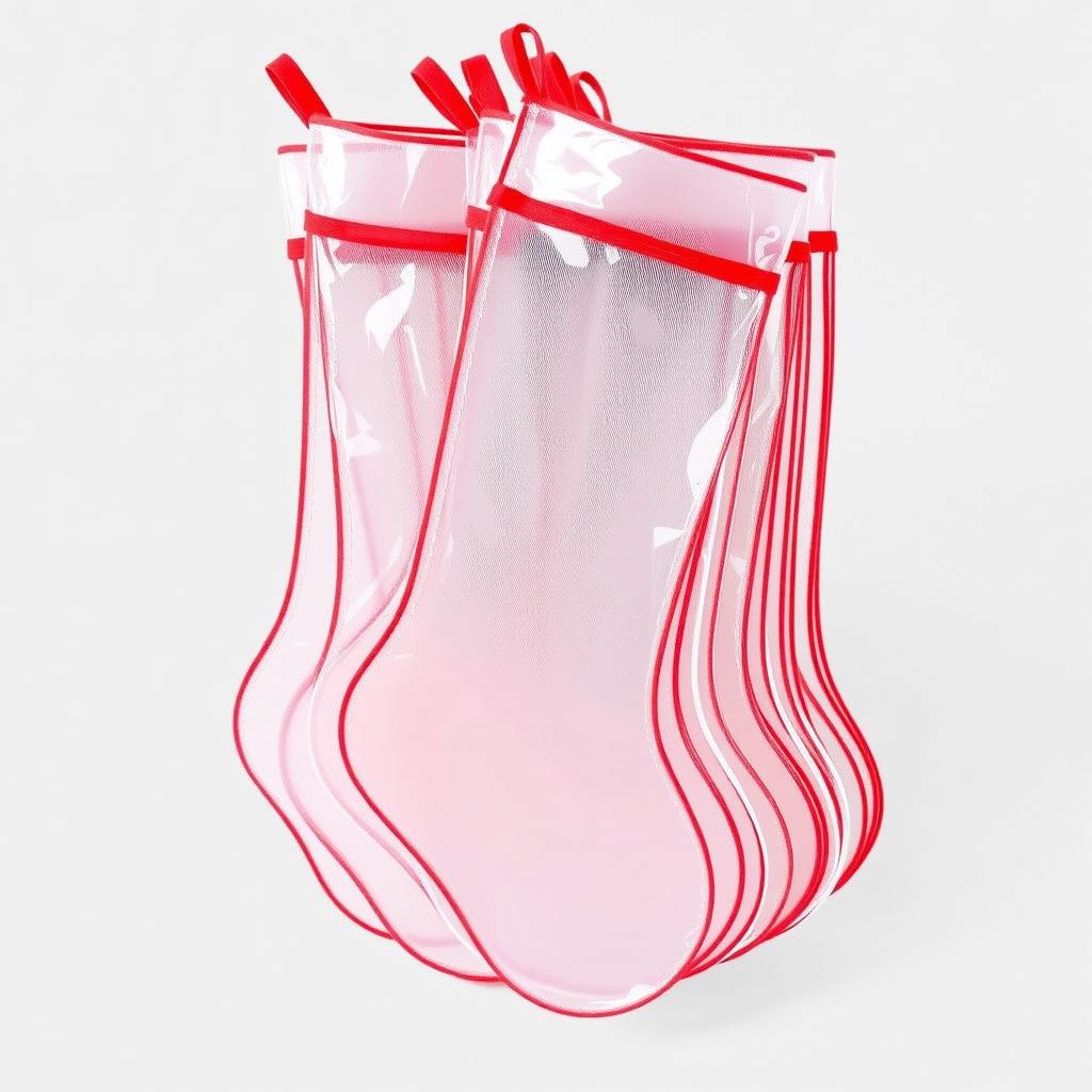 Mesh Christmas Stockings Bulk Pack