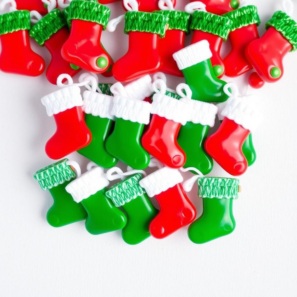 Mini Christmas Stockings Bulk Pack